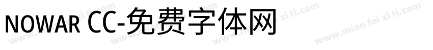 nowar CC字体转换